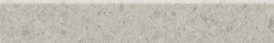 Плинтус Чеппо ди Гре серый светлый матовый обрезной 60x9,5x0,9