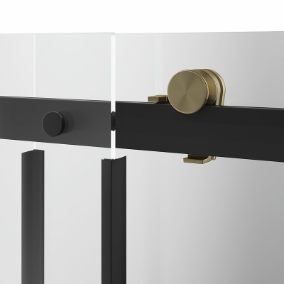 Набор с роликами и ручкой CRISTALLO, брашированное золото