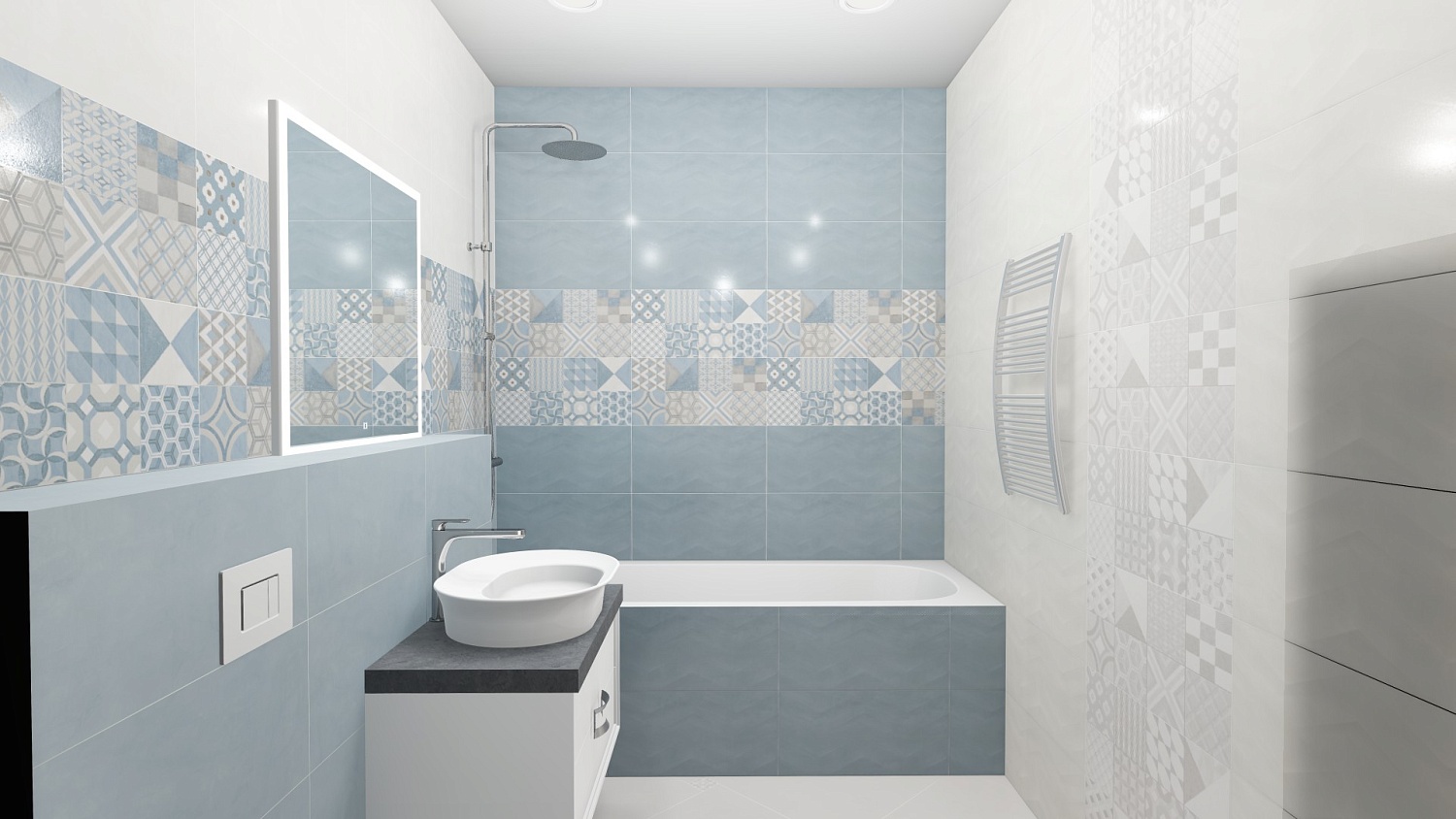 Дизайн ванной комнаты (фото с примерами)