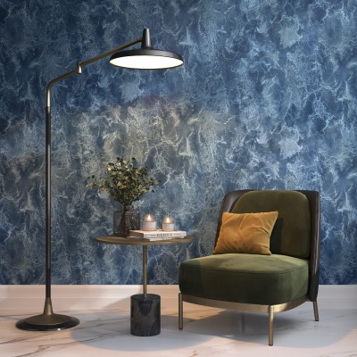 Обои виниловые Азулежу база, синий Обои виниловые Азулежу база, синий