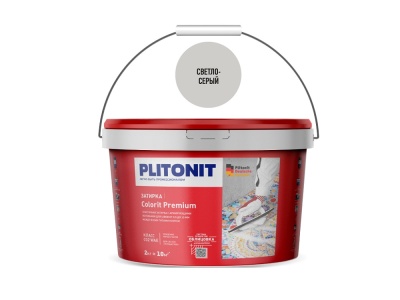 PLITONIT COLORIT Premium (светло-серый) - 2кг