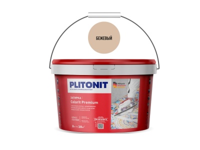 PLITONIT COLORIT Premium (бежевый) - 2кг