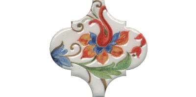 Декор Арабески Тоскана 7 глянцевый 6,5x6,5x0,7