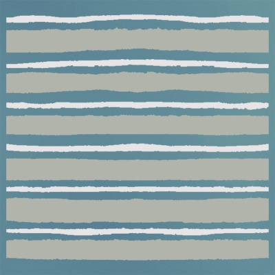 Декор Бахия 4 бирюзовый глянцевый 9,8x9,8x0,7