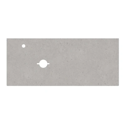 Столешница MAGICA для раковины SAFI Риккарди 120 см, серая матовая