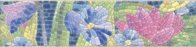 Бордюр Сад Моне лаппатированный обрезной 30x7,2x0,9