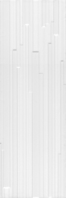 Бьянка белый глянцевый полоски 20x60x0,9
